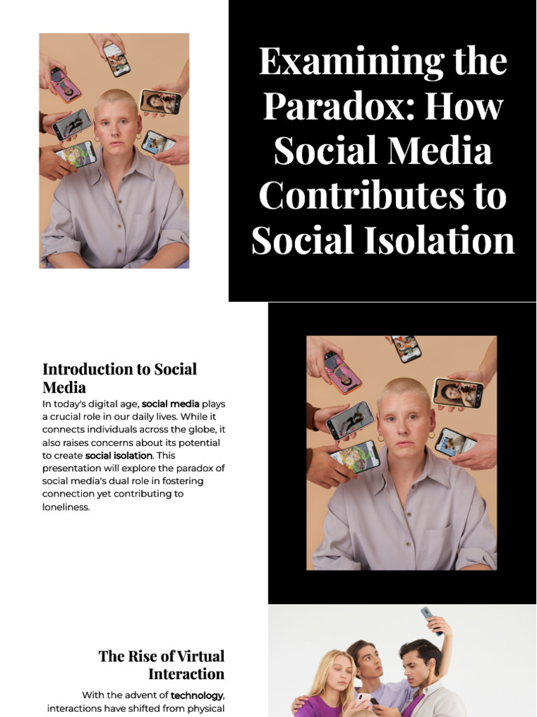 Slidesgo Examining The Paradox How Social Media Contributes To Social