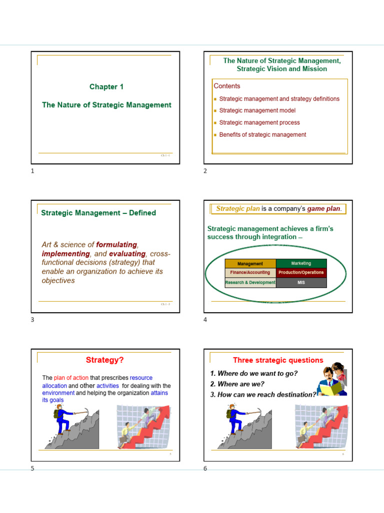Introduction to Strategic Management | PDF | Strategic Management ...
