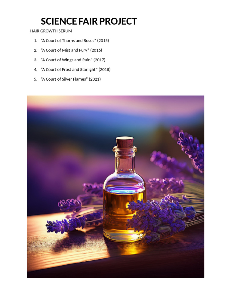 Science Fair Project | PDF