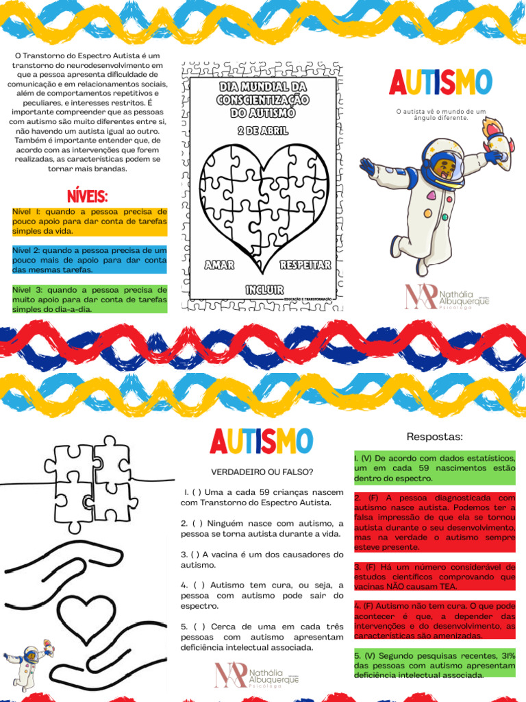 Compreendendo o Transtorno do Espectro Autista | PDF | Autismo ...