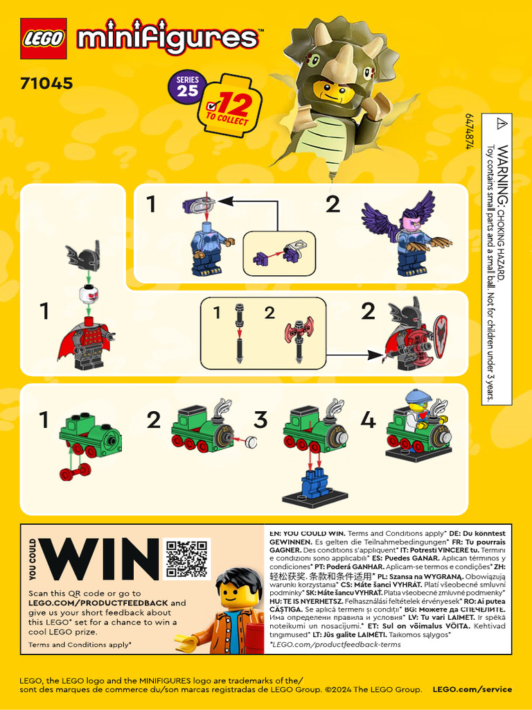 Инструкция по сборке LEGO | PDF