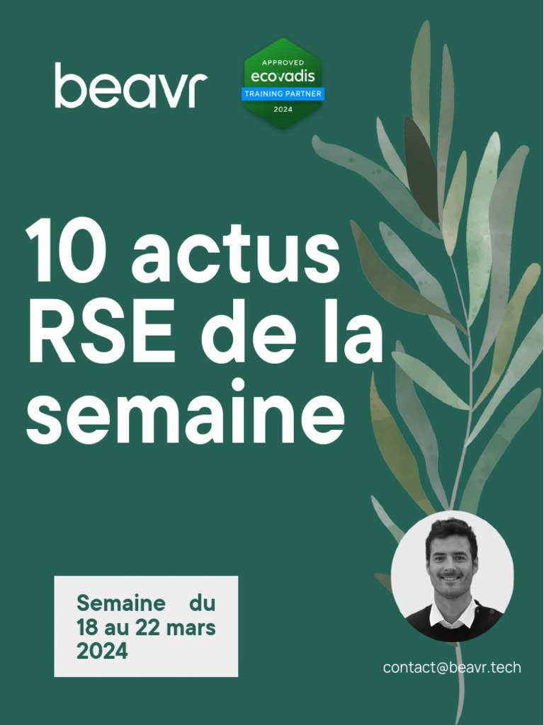 RSE : 16% des entreprises françaises engagées | PDF | Responsabilité ...