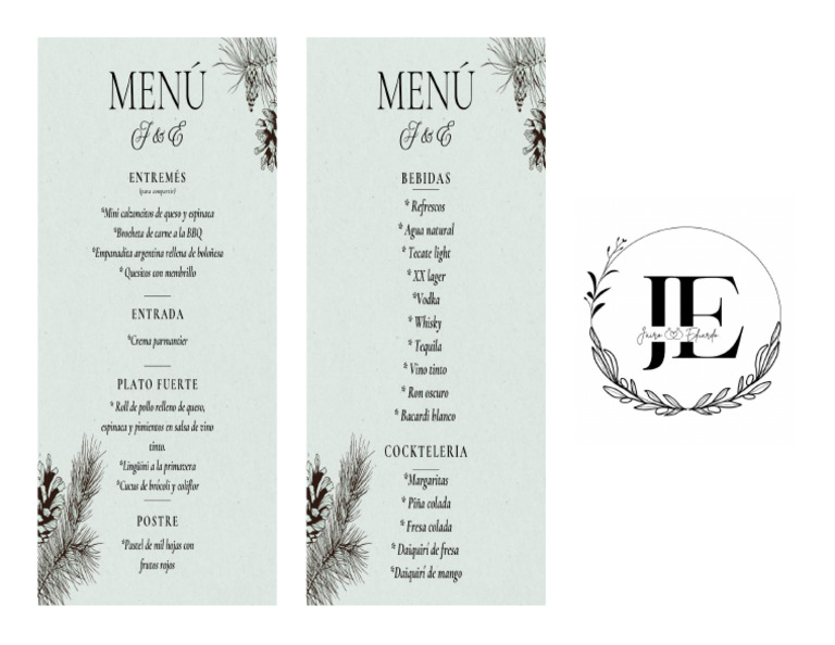 Menús 2 | PDF