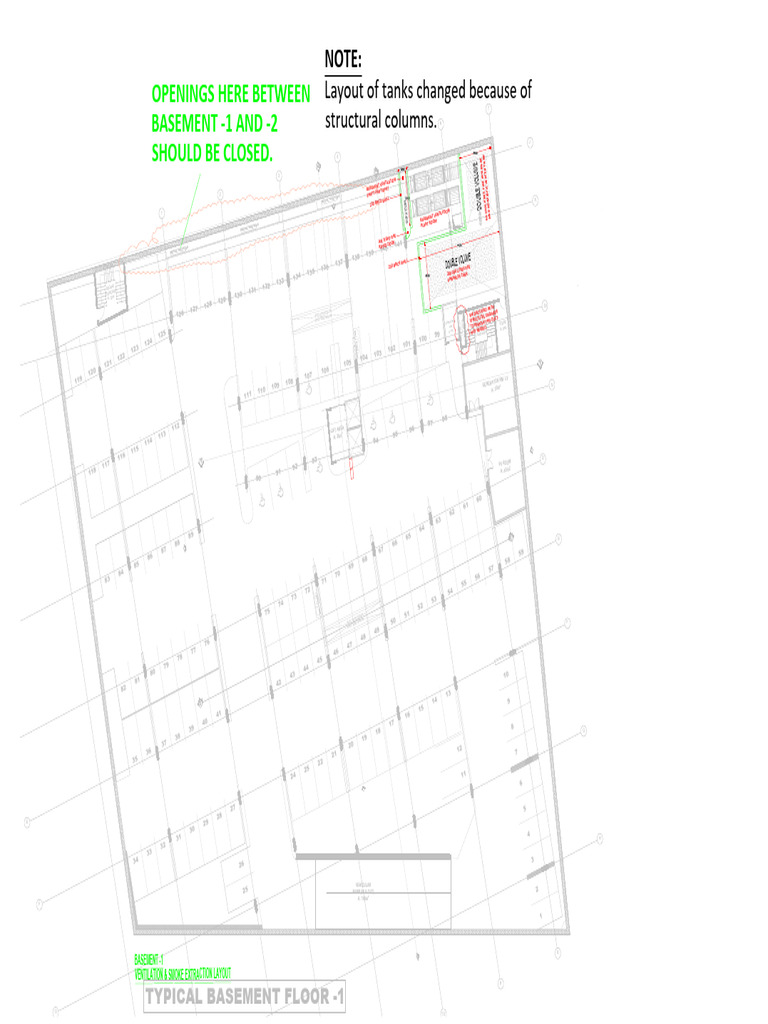 Basement -1 Ventilation Layout | PDF