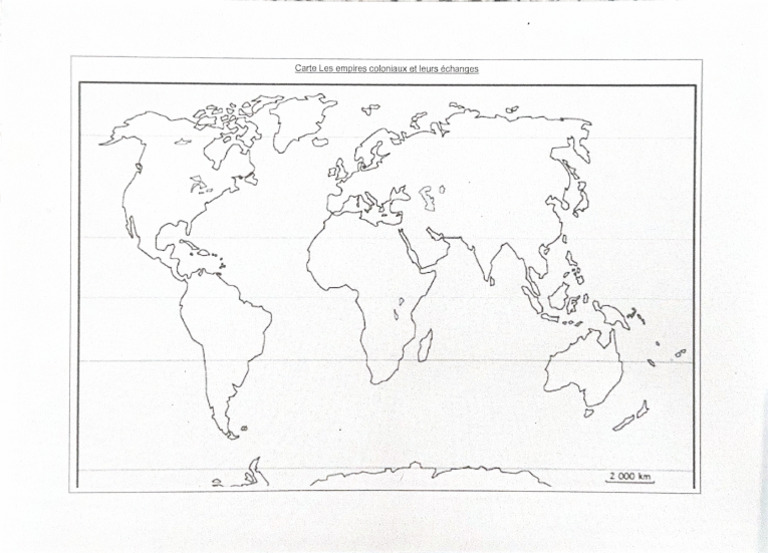 Carte Les Empires Coloniaux Et Leurs échanges Pdf