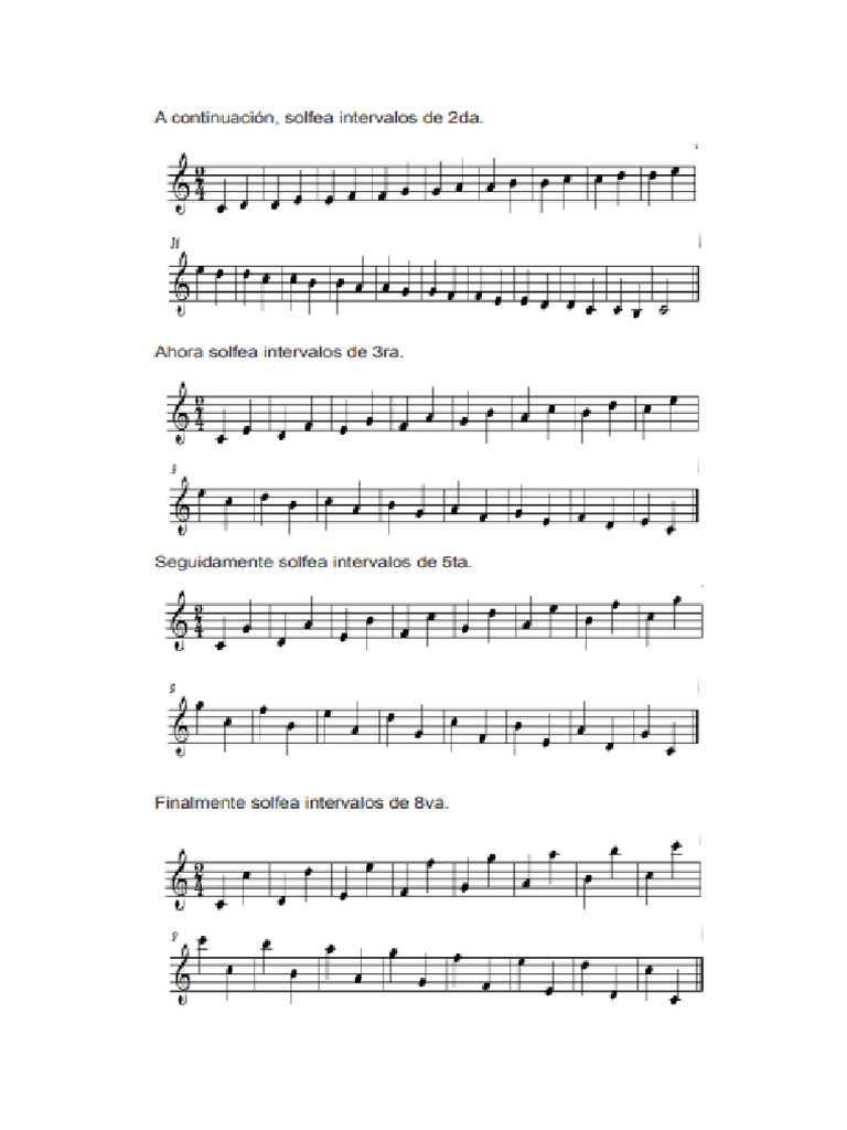 Ejercicio De Intervalos Pdf