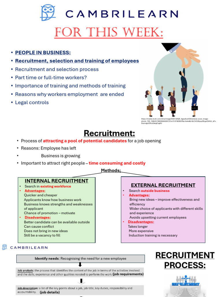 Recruitment and Training Strategies Guide | PDF | Recruitment | Employment