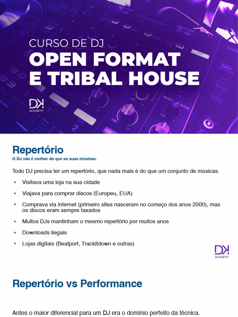 Como Montar um Repertório de DJ | PDF | DJ | MP3