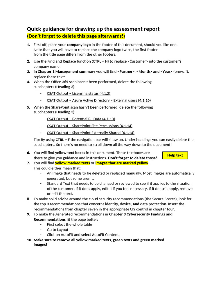 CIS Cybersecurity Report Template V1.8 | PDF | Security | Computer Security