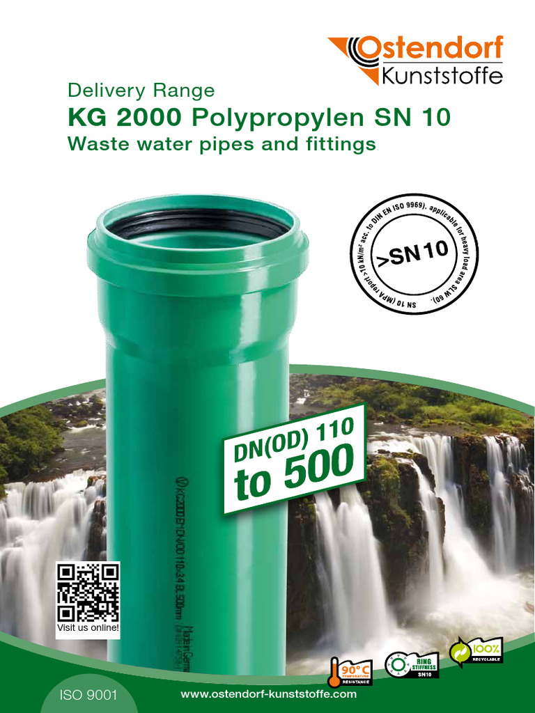 KG 2000 SN 10 Polypropylene Pipes | PDF | Pipe (Fluid Conveyance ...