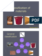 Materials´ Classification