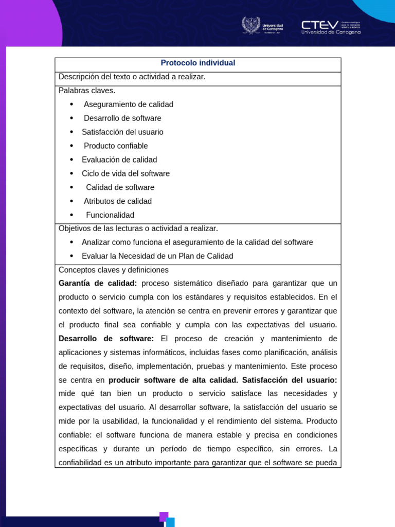 Aseguramiento de Calidad en Software | PDF | Software | Calidad (comercial)