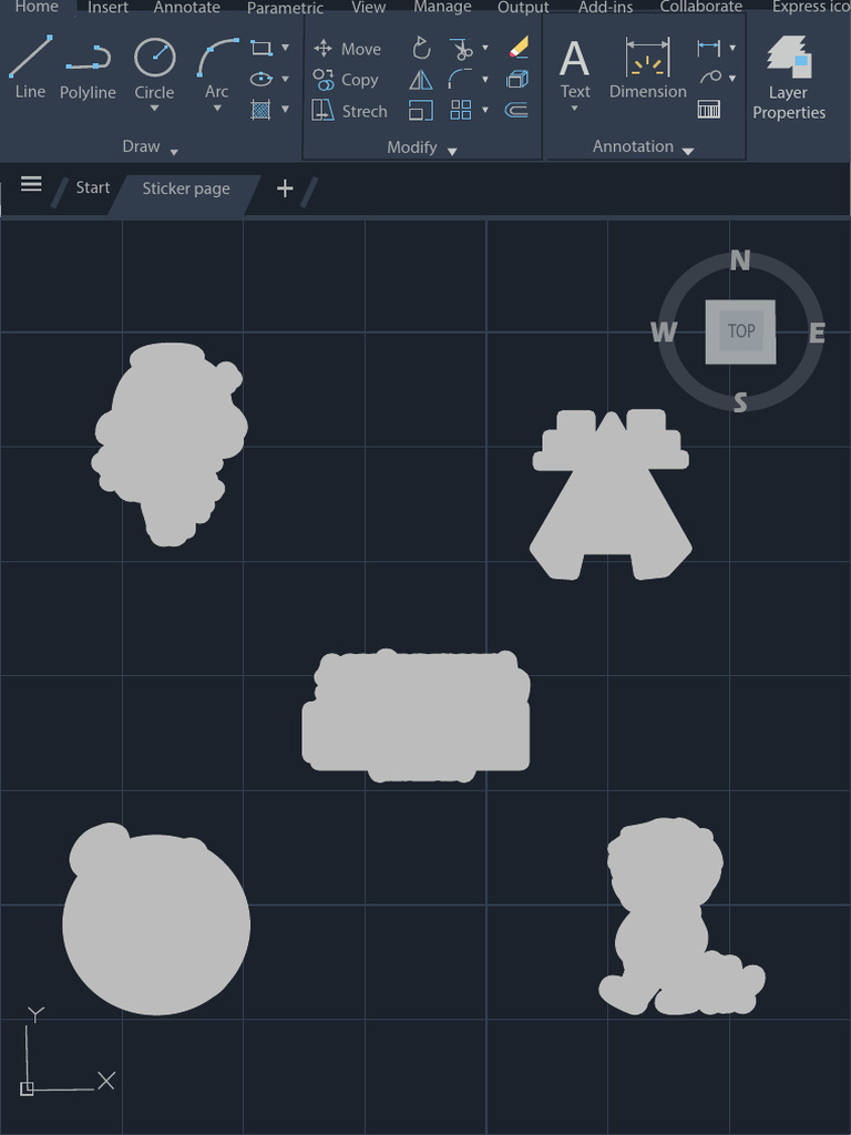 Interfaz de Autocad | PDF