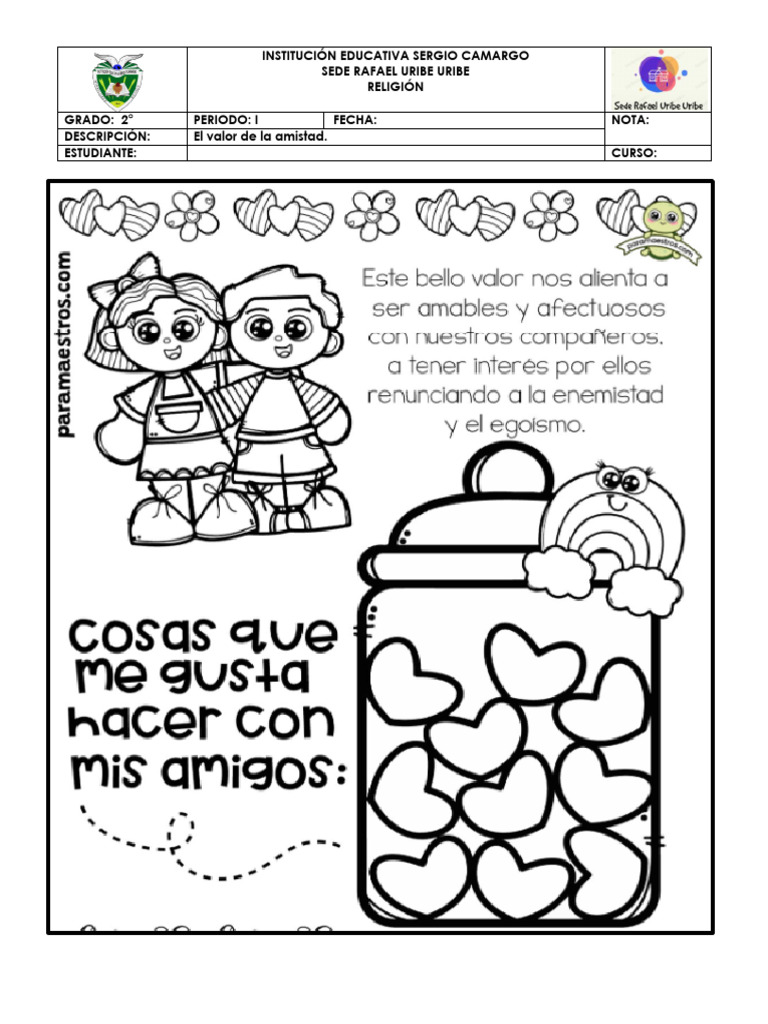 Valor de La Amistad | PDF
