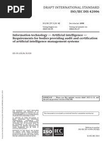 ISO 42006 Draft
