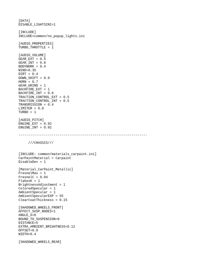 Car Audio and Visual Configuration Settings | PDF | Vehicles