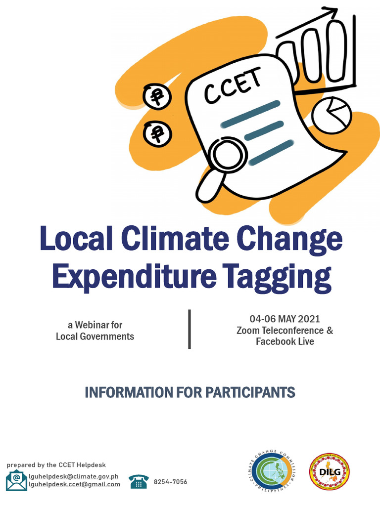 Local Climate Change Expenditure Webinar | PDF | Climate Resilience ...