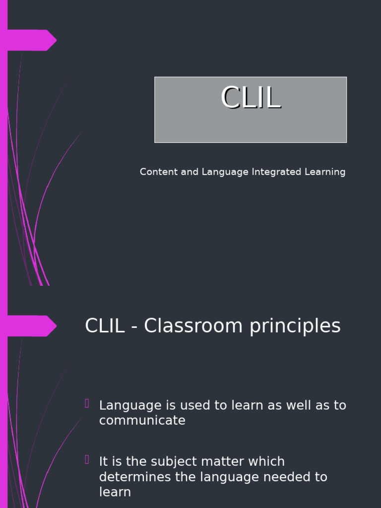 Understanding Content and Language Integrated Learning | PDF | Learning ...