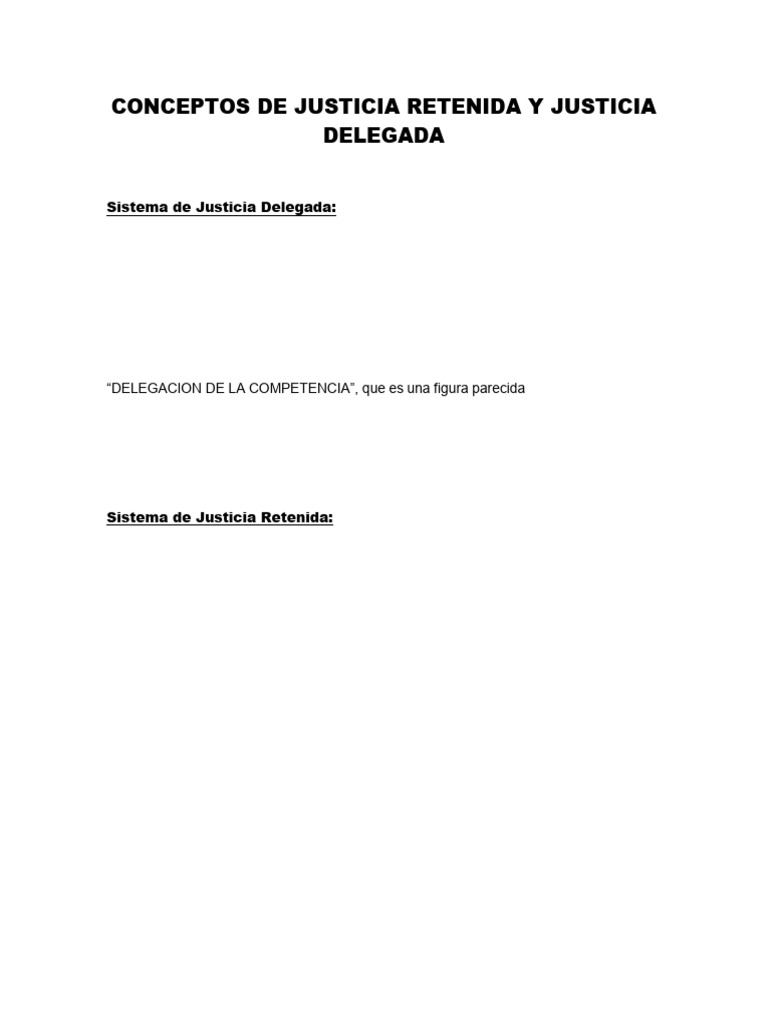 Justicia Retenida vs. Delegada en Francia | PDF | Juez | Jurisdicción