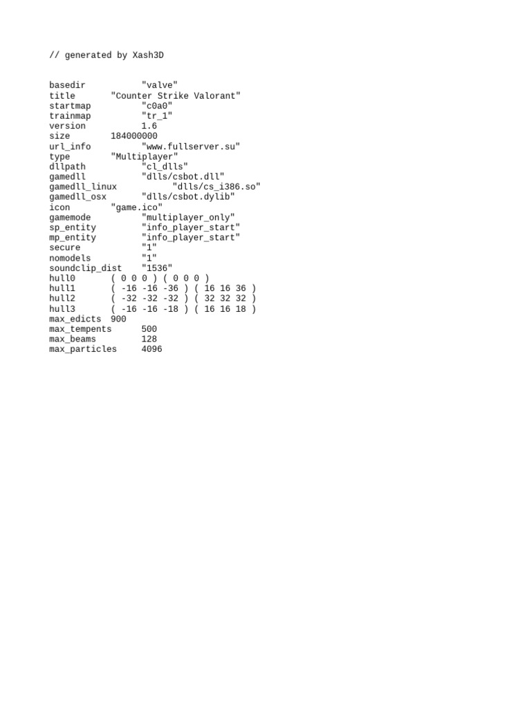 Counter Strike 1.6 Download Info | PDF
