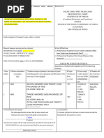 OGL Import Declaration Form Template | PDF | Business