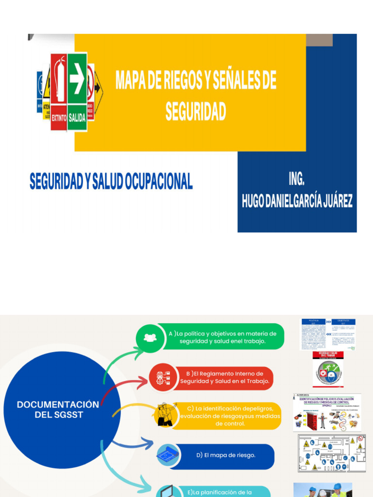 Semana 04 - Mapa de Riesgos y Señales de Seguridad | PDF