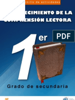 Fortalecimiento de La Comprensión Lectora 1 Grado Secundaria