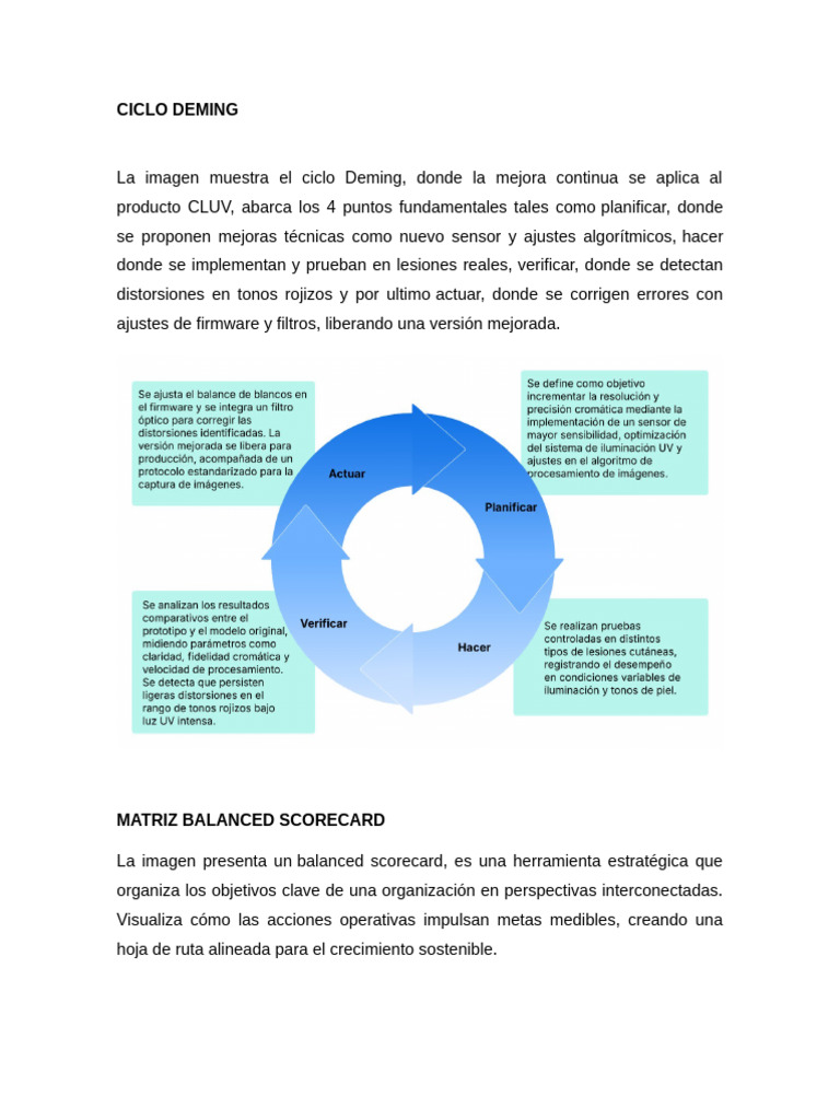 Balanced Scorecard Matriz | PDF | Software | Informática