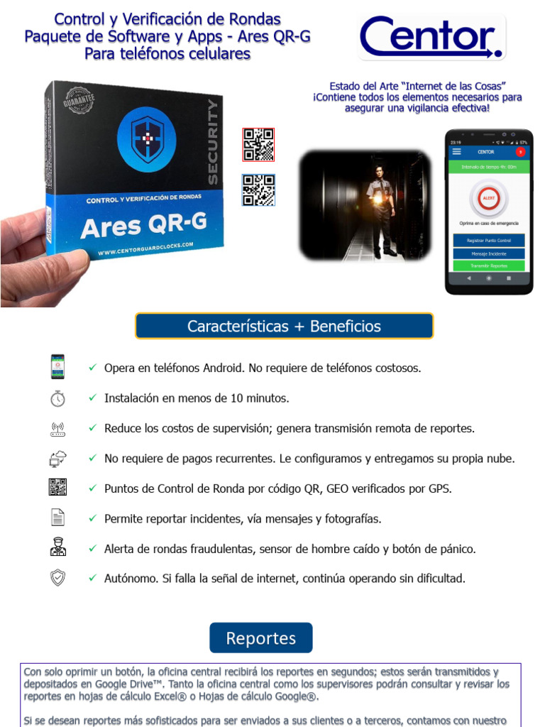 Ares - QR Guard Tour Verification App For Smart Phones | PDF ...