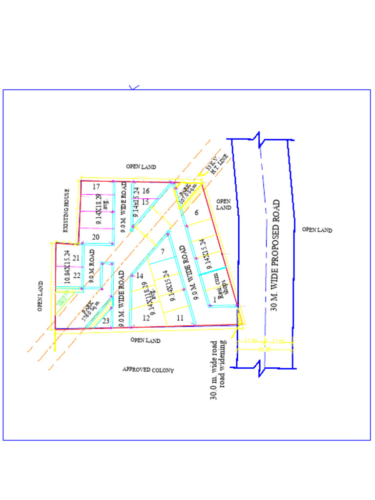 Wall Coordinates and Road Specifications | PDF