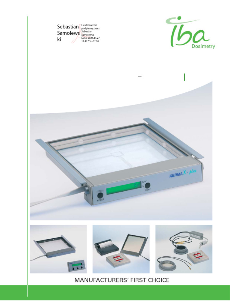 Kermax Plus Tino - 0 | PDF | X Ray | Absorbed Dose
