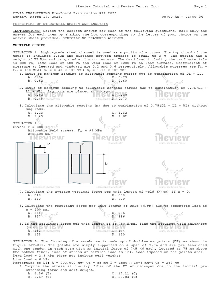 Maximum Load Capacity of Continuous Beam | PDF | Deformation ...