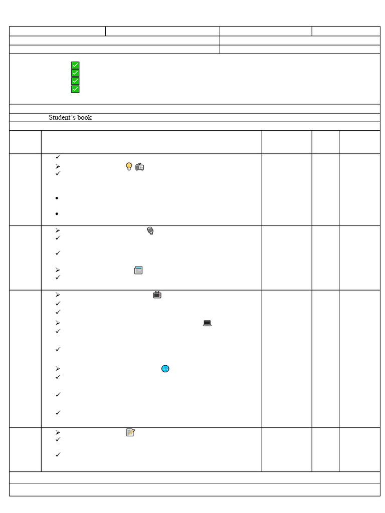 Mass Media Lesson Plan for First-Year Bac | PDF | Lesson Plan ...