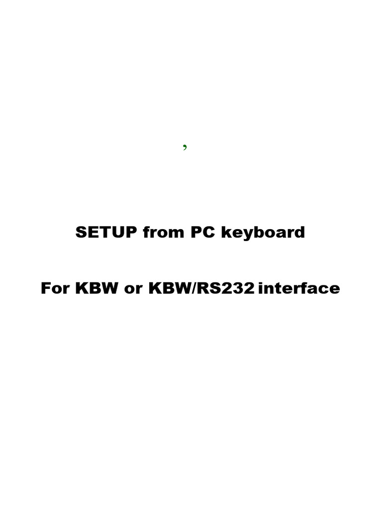 MS3 Keyboard Wedge Setup Guide | PDF | Universal Product Code | String ...