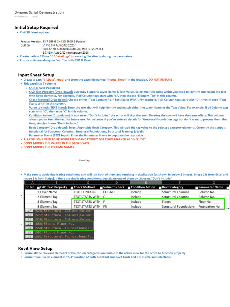 Civil 3D & Revit Initial Setup Guide | PDF | Autodesk Revit | Computer File