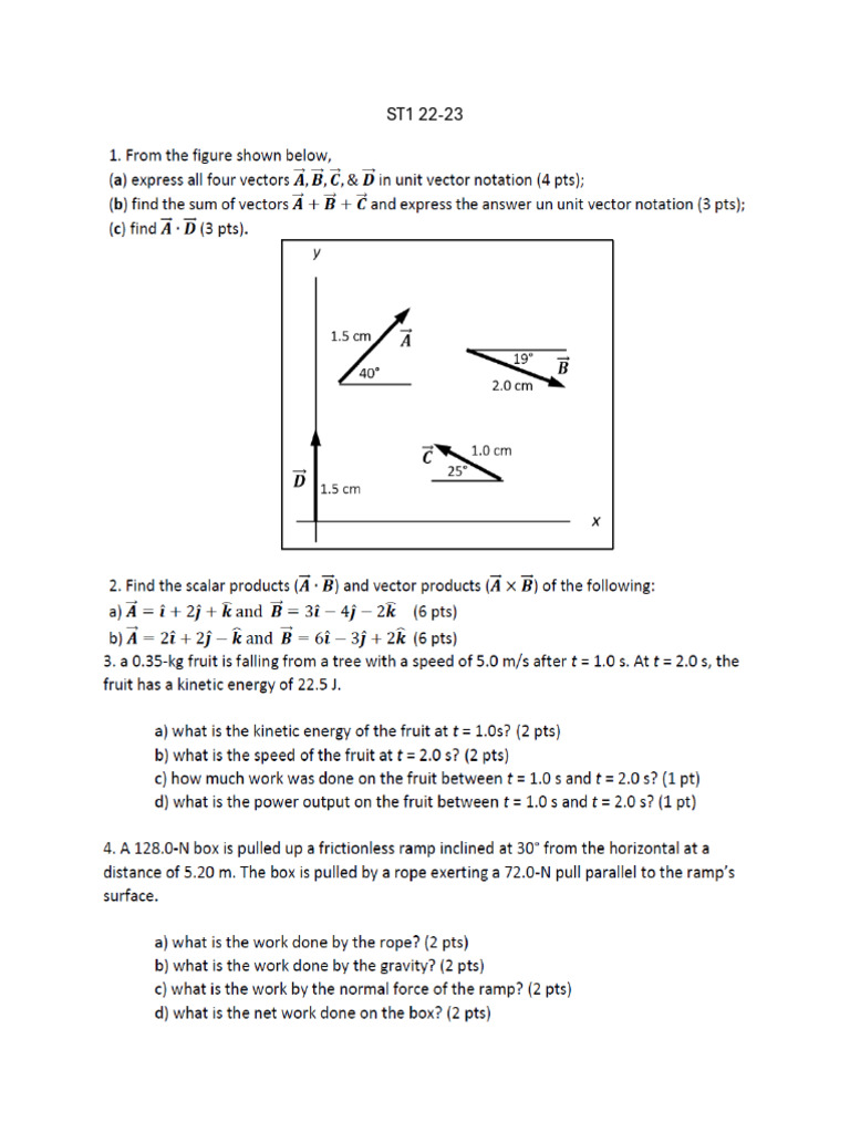 ST1 22 23 | PDF