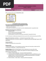 IGCSE Biology: Coordination & Response Notes | PDF