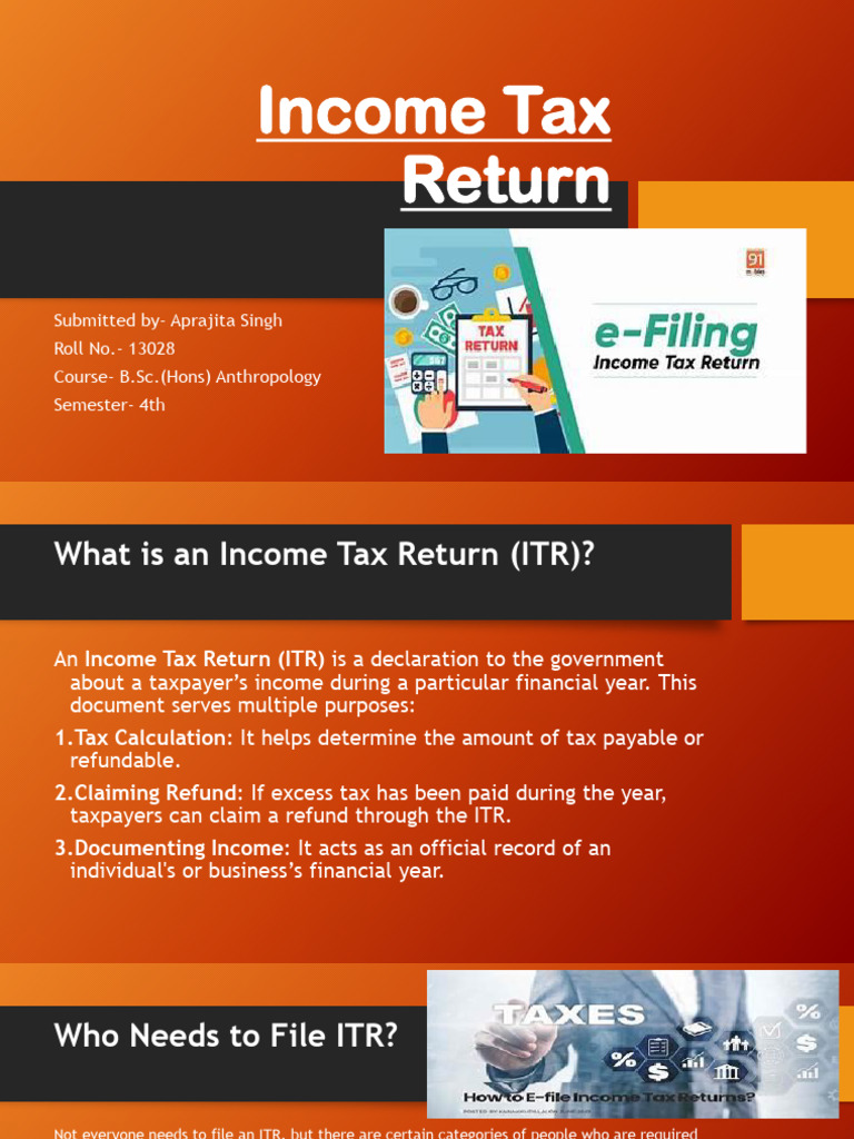 Income Tax Return-Merged | PDF | Taxes | Tax Refund