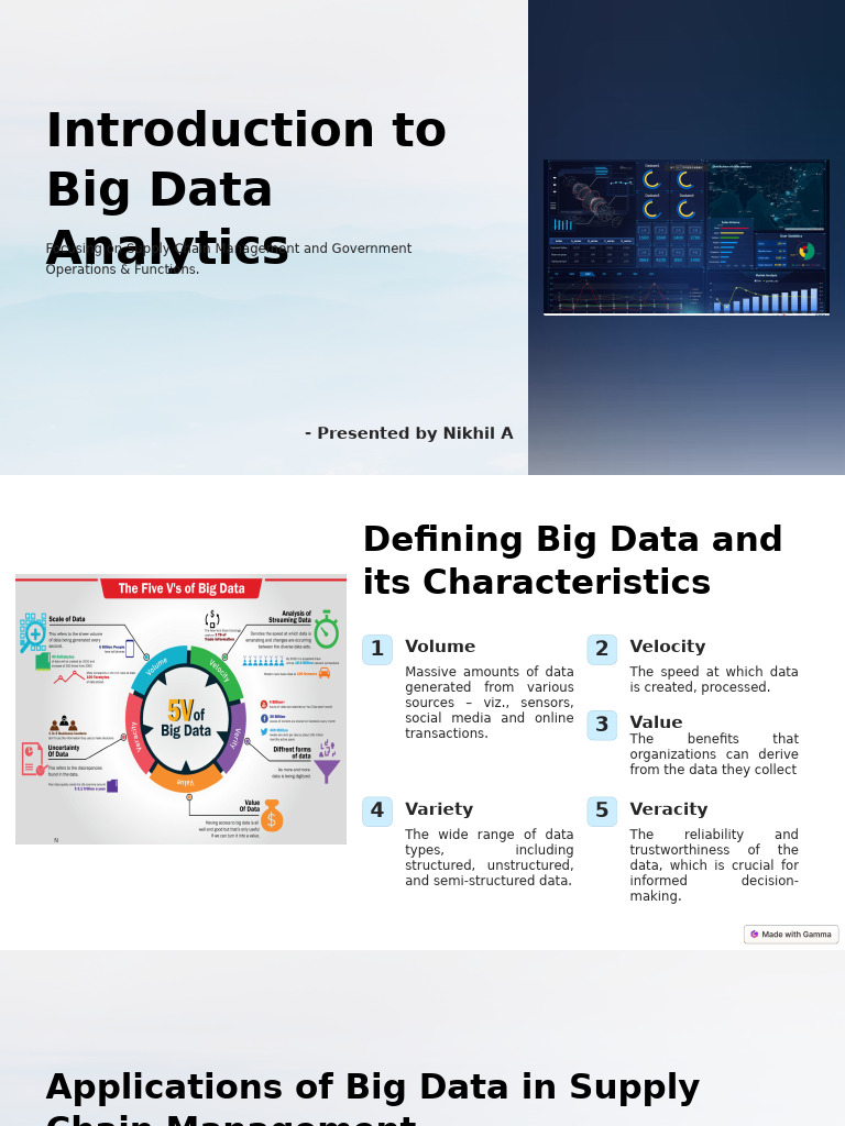 Big Data Analytics in Supply Chain & Government | PDF | Big Data ...