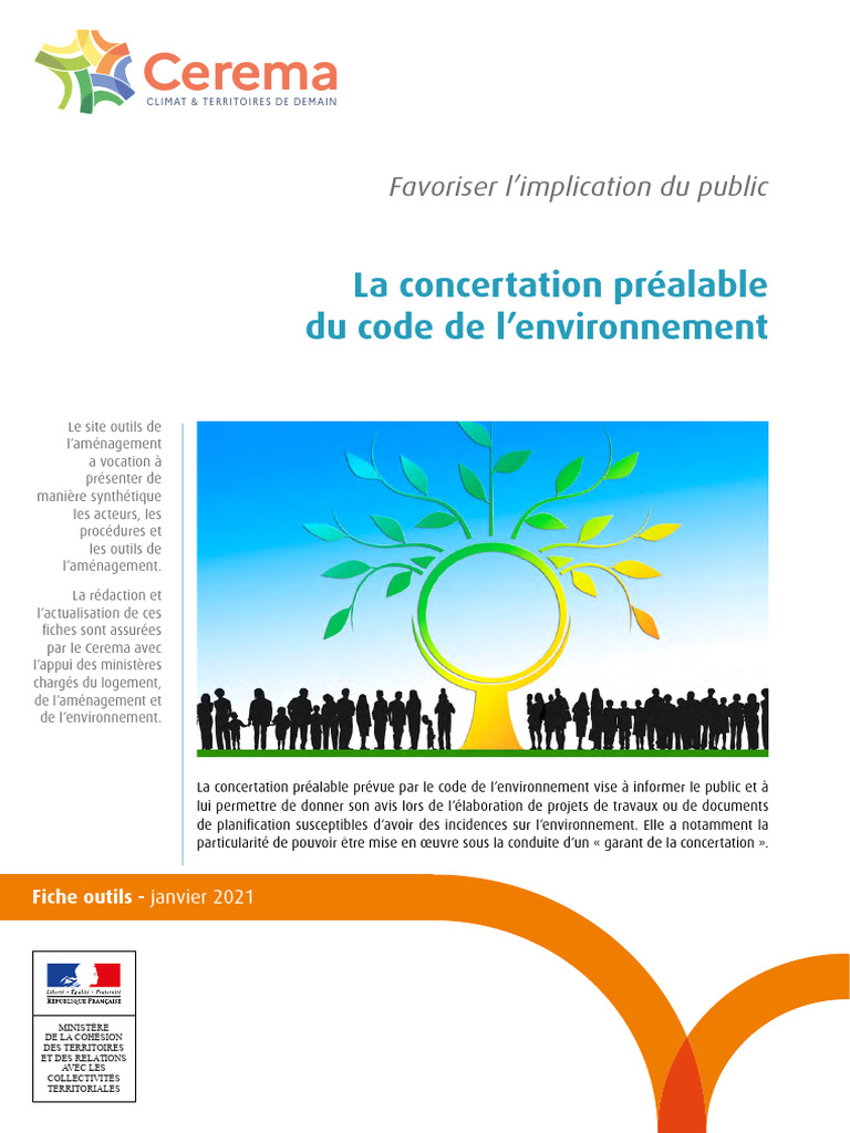 Concertation Préalable et Participation Publique | PDF
