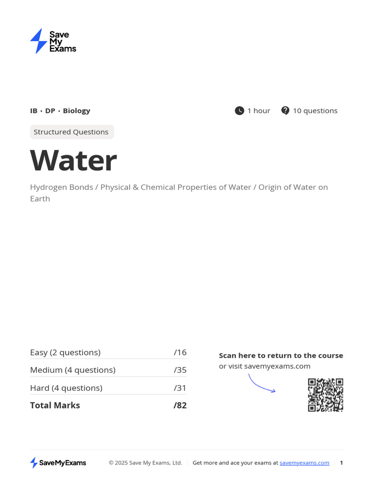Water mJ379KYj5dxnWcK9 | PDF | Properties Of Water | Water