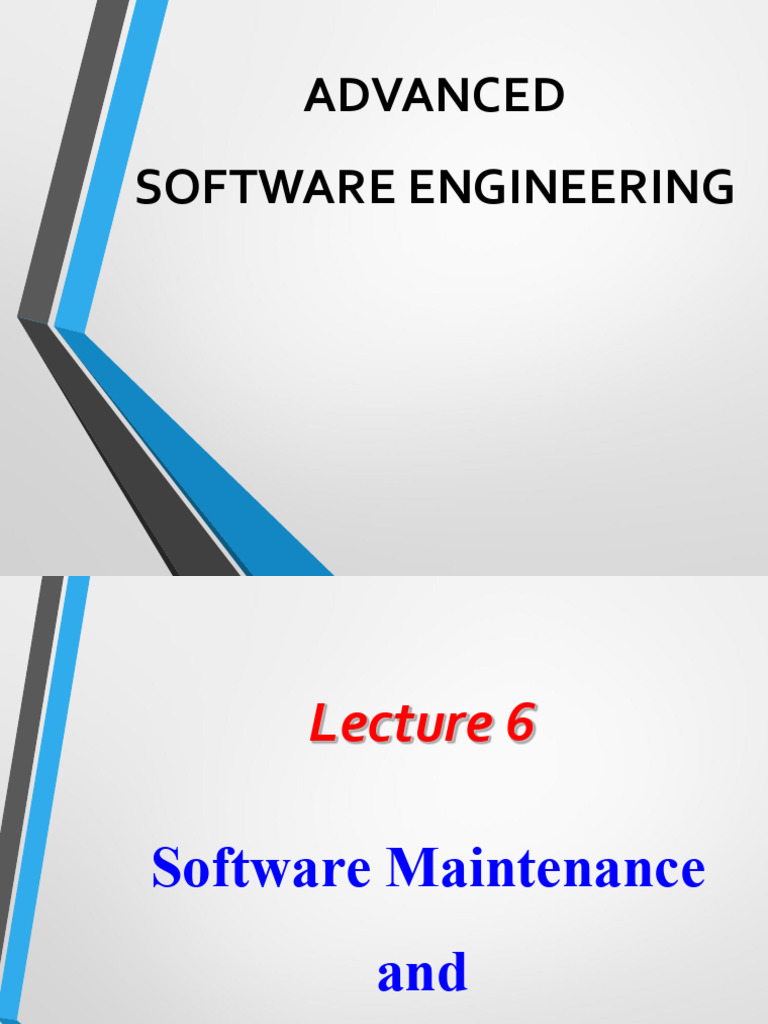 Software Maintenance and Evolution Guide | PDF | Software Bug | Software