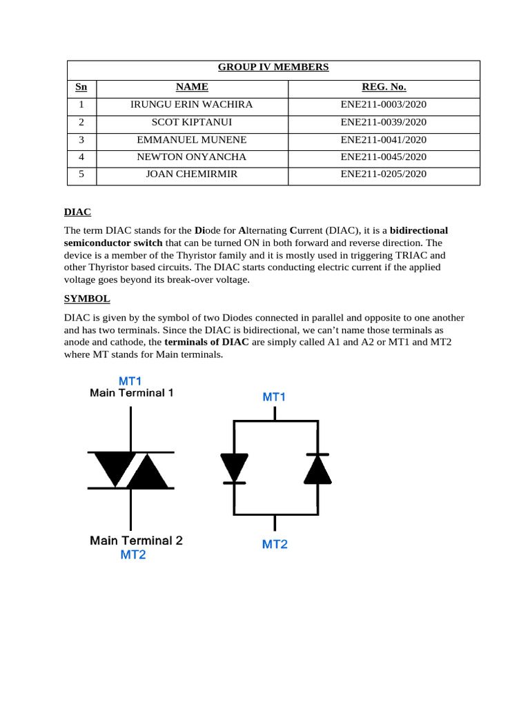 Eee 2210 Diac G4 | PDF | Ac Power | Diode