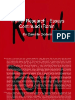 Thriller Essays (Ronin)