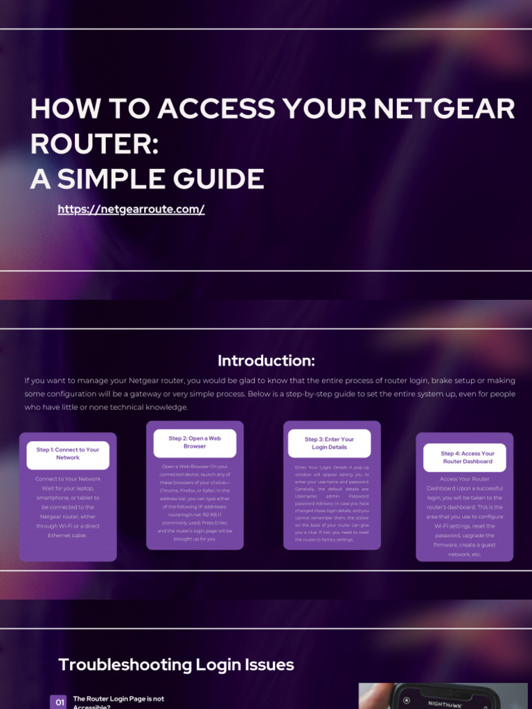 Access Your Netgear Router | PDF