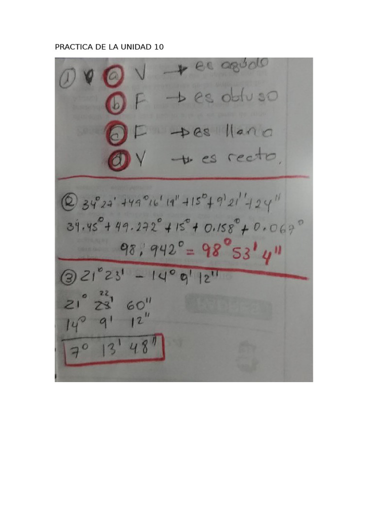 Practica de La Unidad 10 | PDF
