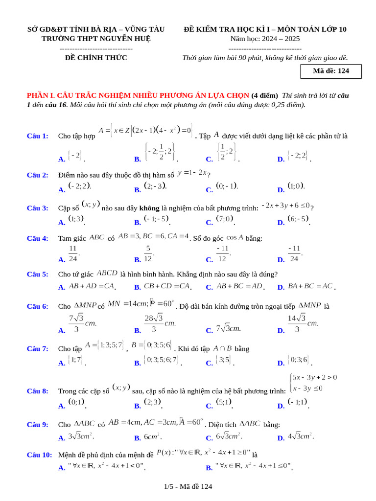De 124 | PDF