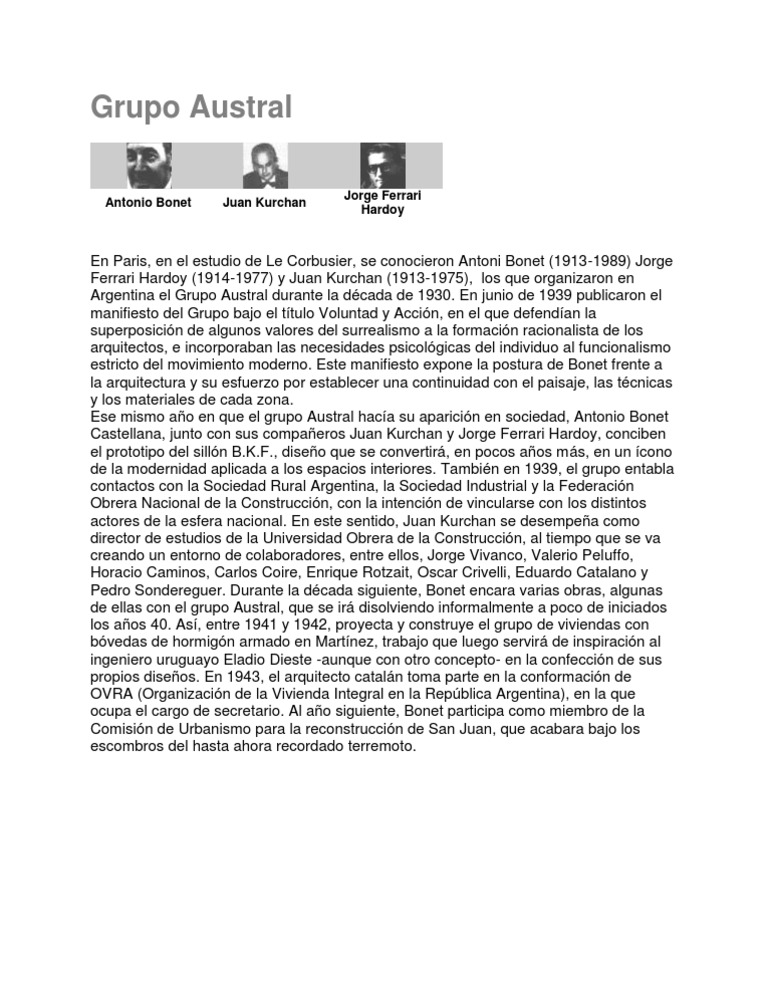 Grupo Austral | PDF