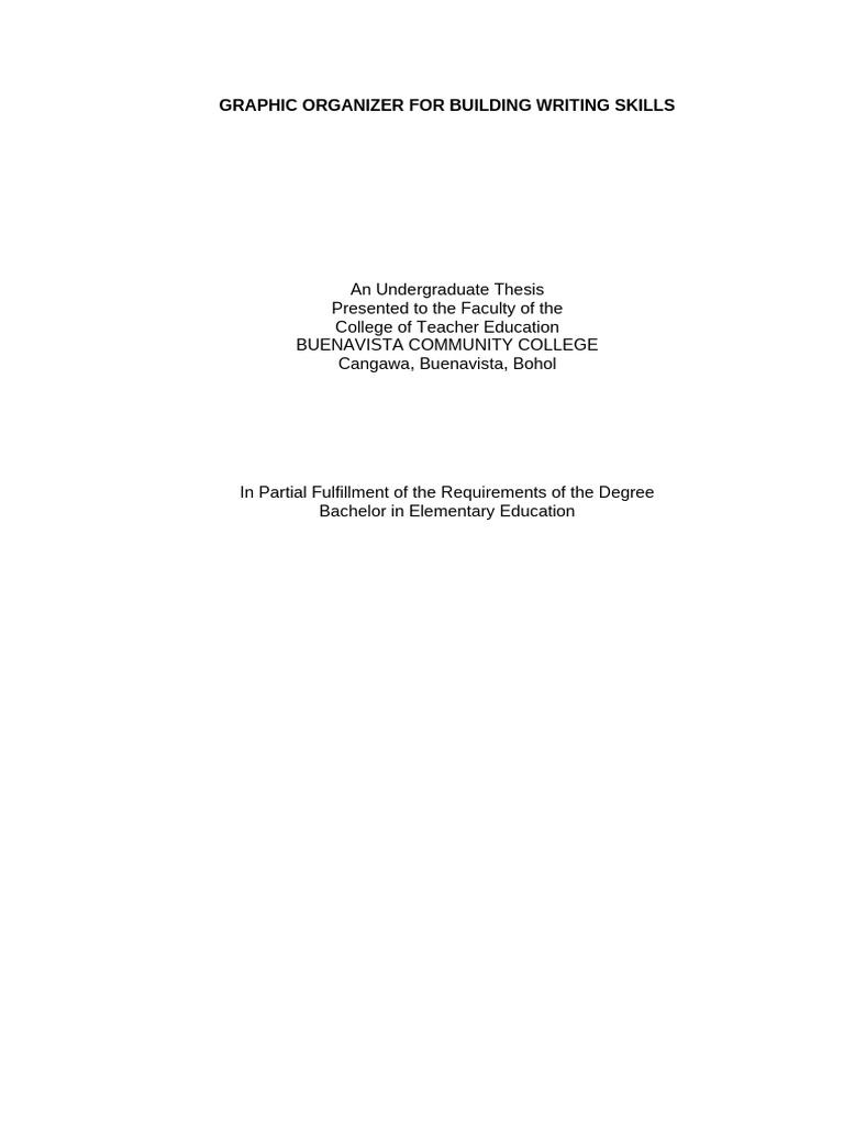 Enhancing Writing Skills with Graphic Organizers | PDF | Neuroscience ...