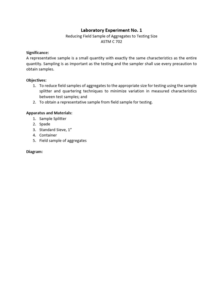 Reducing Aggregate Samples for Testing | PDF